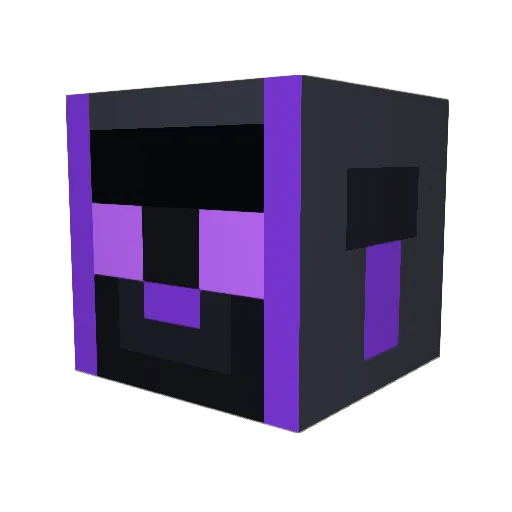 tajnyjohan Minecraft avatar head, 3D render