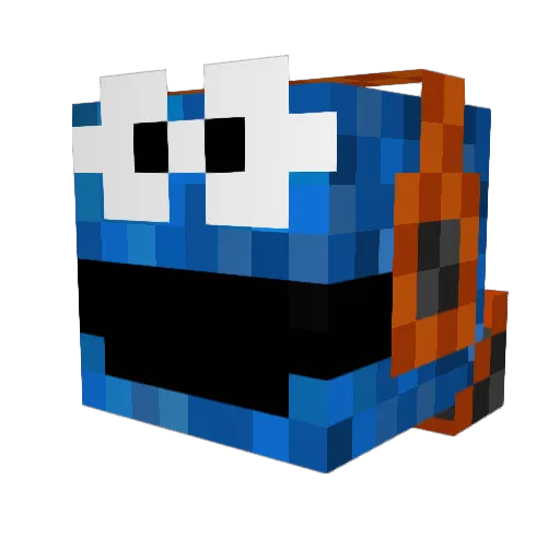 takaRyoo7 Minecraft avatar head, 3D render