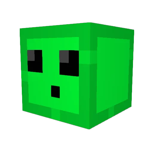 takaYoutube Minecraft avatar head, 3D render