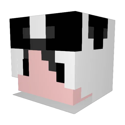 takamusha117 Minecraft avatar head, 3D render