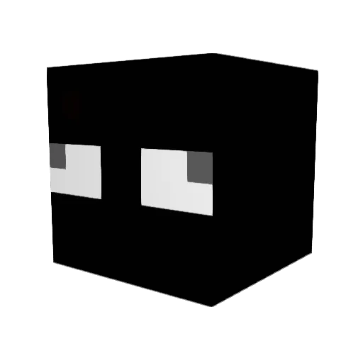 takat1yo Minecraft avatar head, 3D render