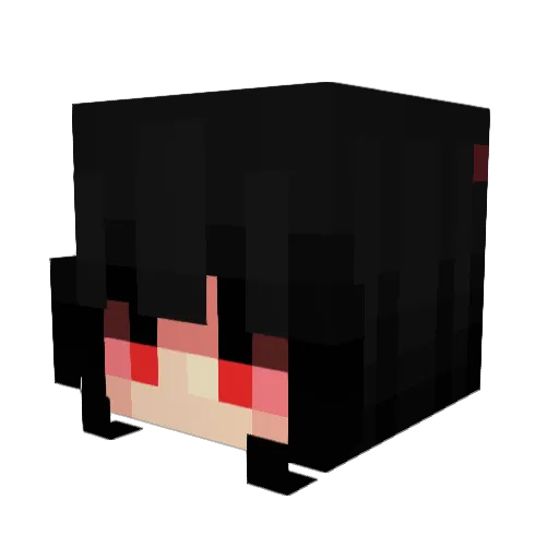 takekun2210 Minecraft avatar head, 3D render