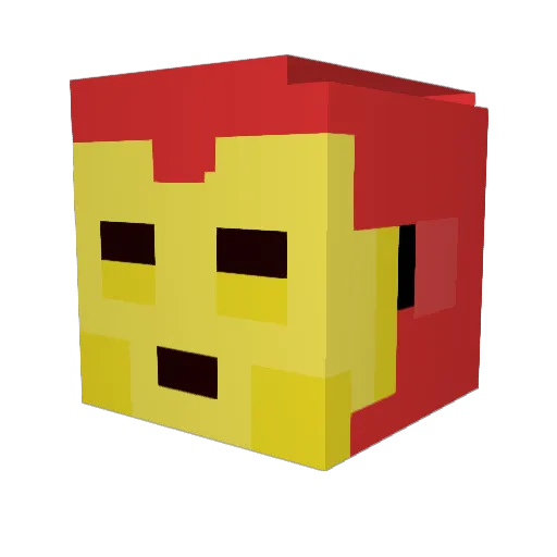 takeoffdylan Minecraft avatar head, 3D render