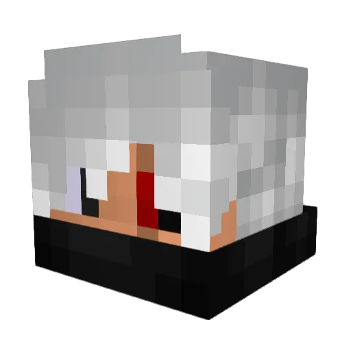 takutaku2002 Minecraft avatar head, 3D render
