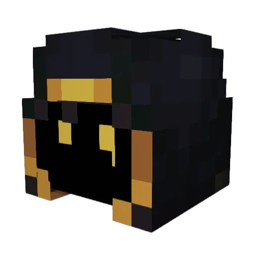 takyu7 Minecraft avatar head, 3D render
