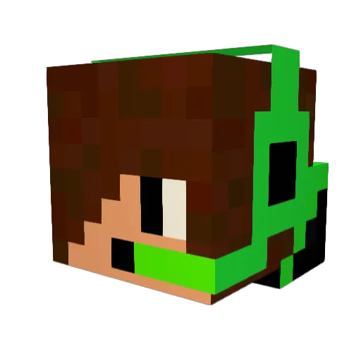 tal5060 Minecraft avatar head, 3D render