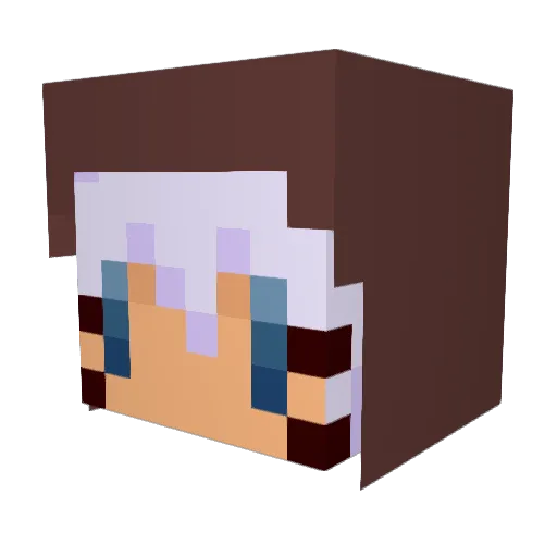 tal_drill Minecraft avatar head, 3D render