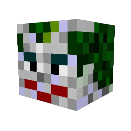 talalorm Minecraft avatar head, 3D render