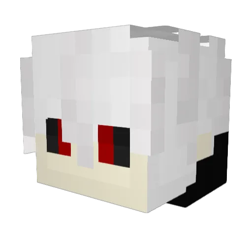 talant2004 Minecraft avatar head, 3D render