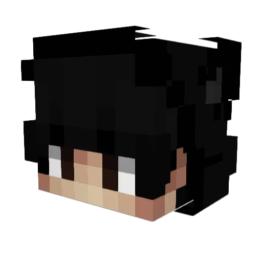 talanti Minecraft avatar head, 3D render