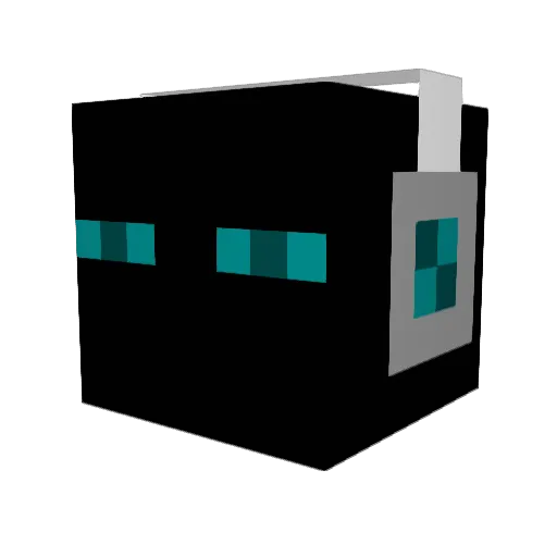 talaris Minecraft avatar head, 3D render
