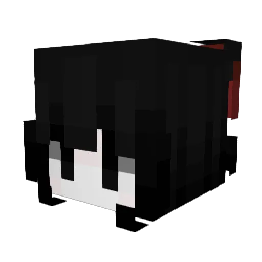 talkingwithyou Minecraft avatar head, 3D render