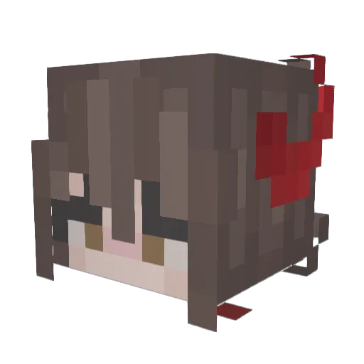 tallandfat99 Minecraft avatar head, 3D render