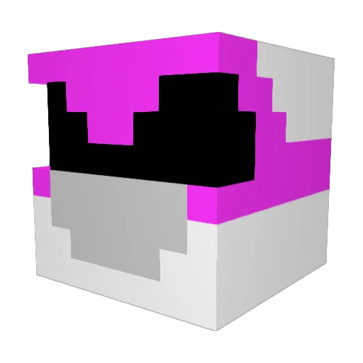 tallismon Minecraft avatar head, 3D render