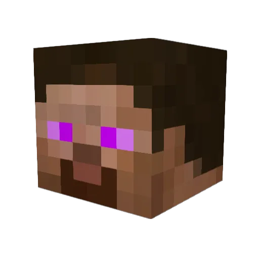 tallungulate Minecraft avatar head, 3D render