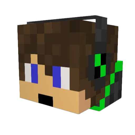 talon87 Minecraft avatar head, 3D render