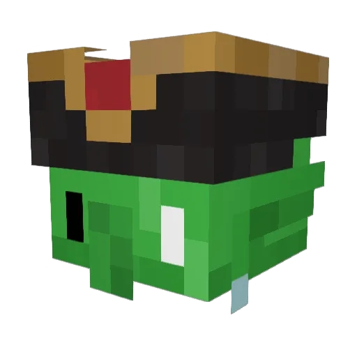 talonkaine Minecraft avatar head, 3D render
