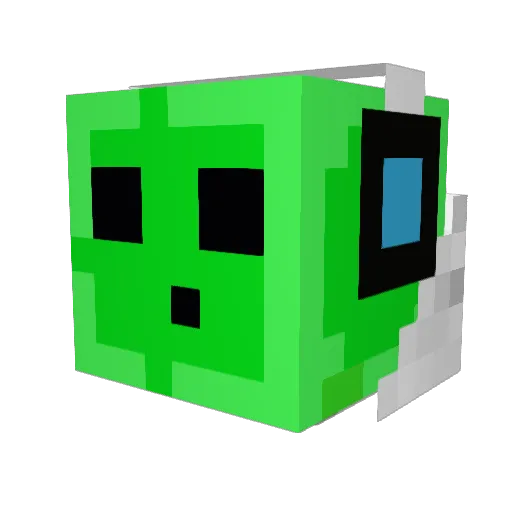 talphaz Minecraft avatar head, 3D render
