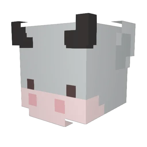 talr Minecraft avatar head, 3D render