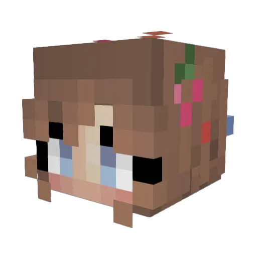taltal33 Minecraft avatar head, 3D render