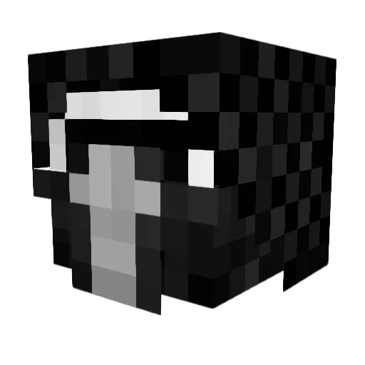 talu28 Minecraft avatar head, 3D render
