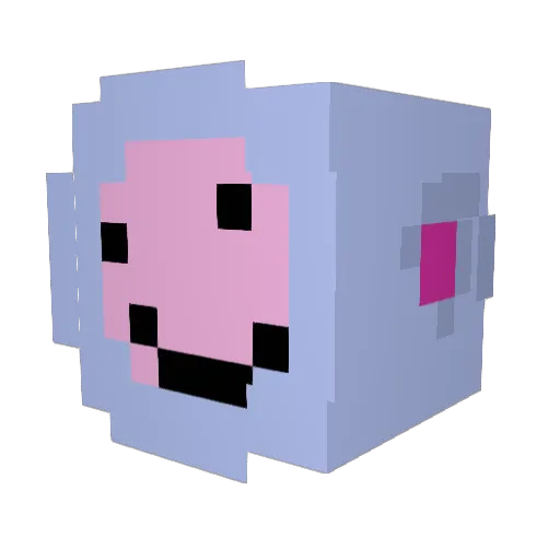 talulah7 Minecraft avatar head, 3D render