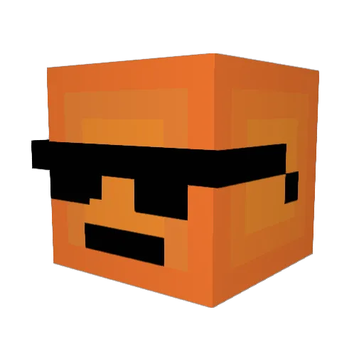 talyang Minecraft avatar head, 3D render