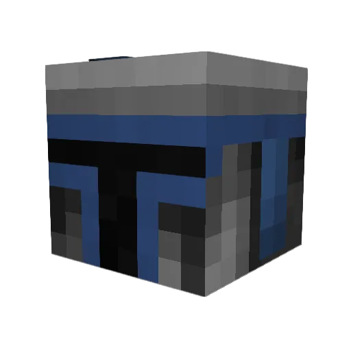 tama38R Minecraft avatar head, 3D render