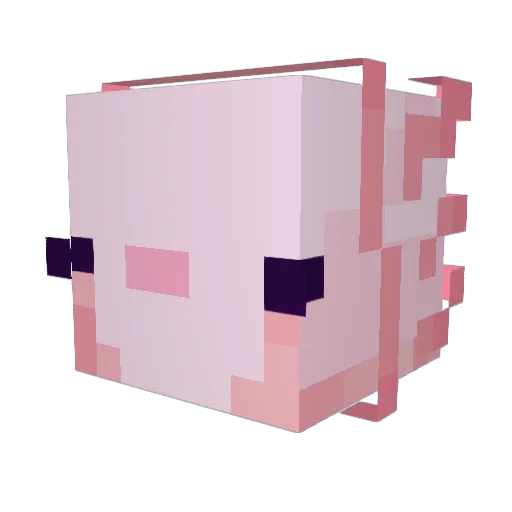 tama4320 Minecraft avatar head, 3D render