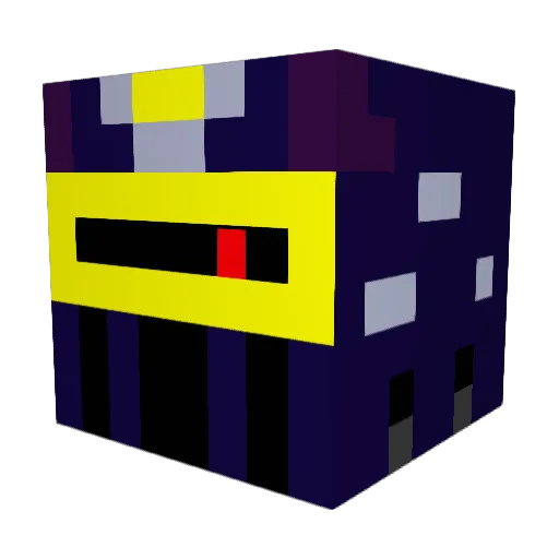 tamago0224 Minecraft avatar head, 3D render