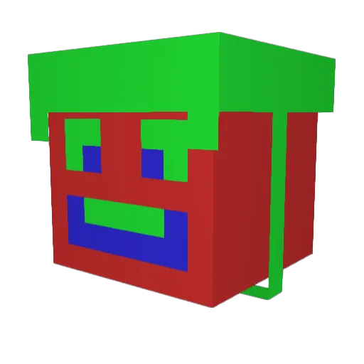 tamagoisG0D Minecraft avatar head, 3D render
