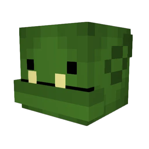 tamaki_07 Minecraft avatar head, 3D render