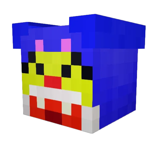 tamutamu810 Minecraft avatar head, 3D render