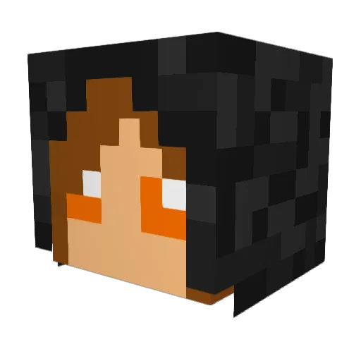 tamyu1229 Minecraft avatar head, 3D render