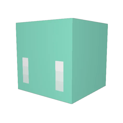 tan5020 Minecraft avatar head, 3D render