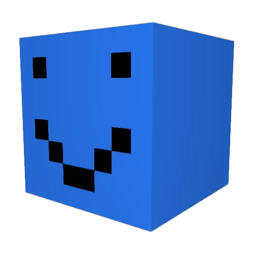 tan_vincent Minecraft avatar head, 3D render