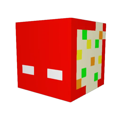 tanasann06 Minecraft avatar head, 3D render