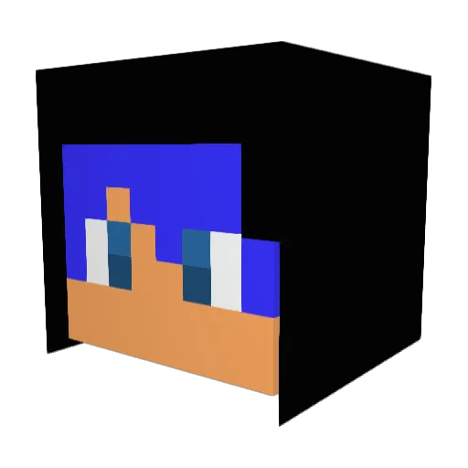 tancoro Minecraft avatar head, 3D render