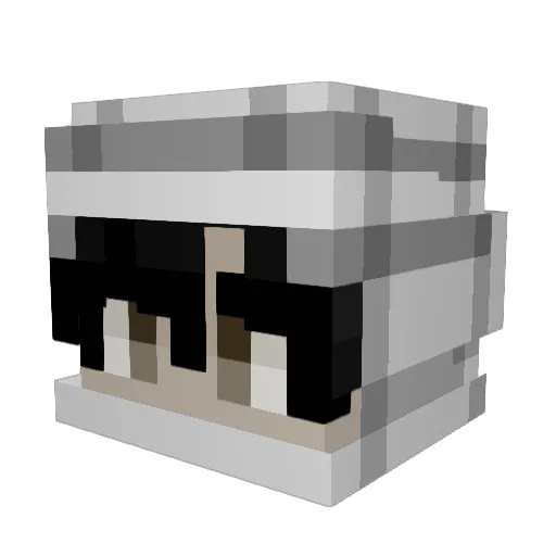 tanex_ Minecraft avatar head, 3D render
