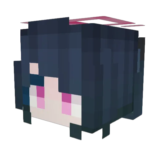 tangyan666 Minecraft avatar head, 3D render