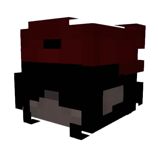 tangywheel Minecraft avatar head, 3D render