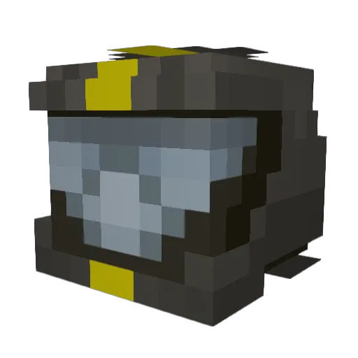 tank360 Minecraft avatar head, 3D render