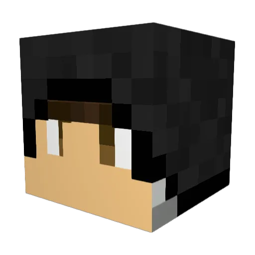 tankman57 Minecraft avatar head, 3D render