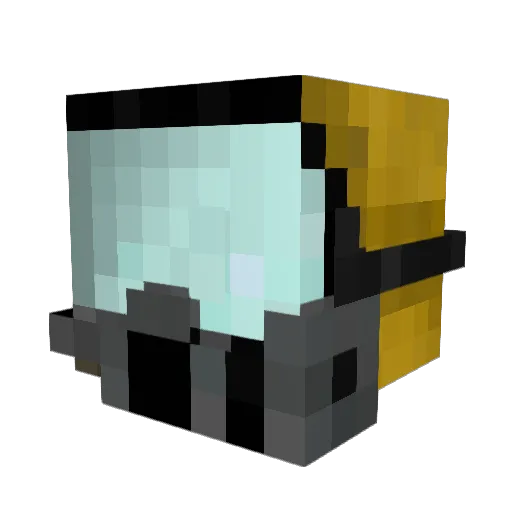 tanks60 Minecraft avatar head, 3D render