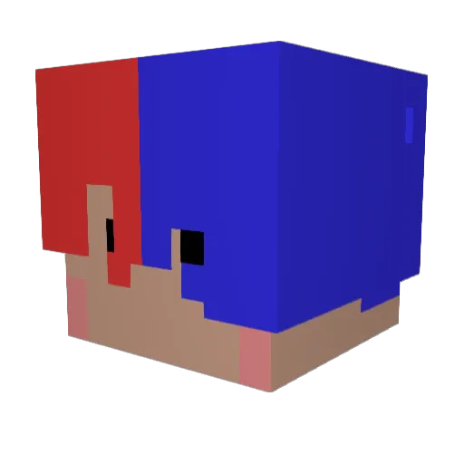tann0104 Minecraft avatar head, 3D render