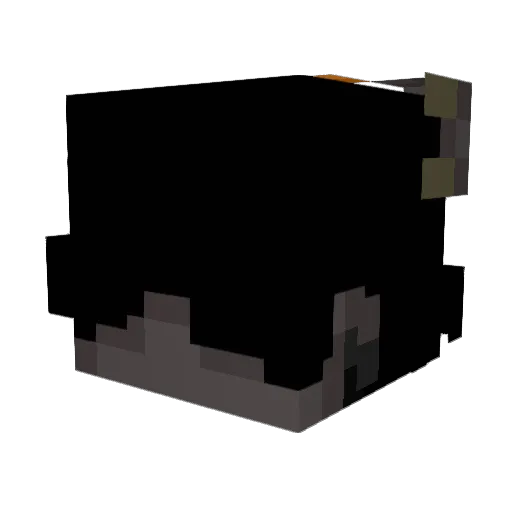tanuka0612 Minecraft avatar head, 3D render