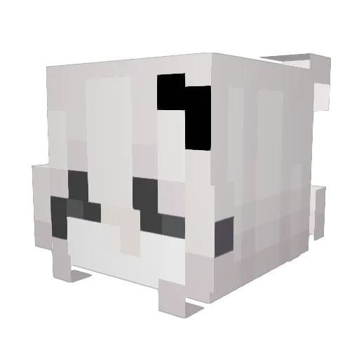 taozejun Minecraft avatar head, 3D render
