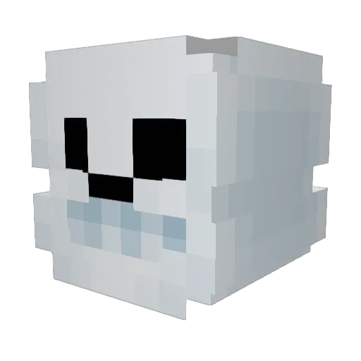 tape76 Minecraft avatar head, 3D render