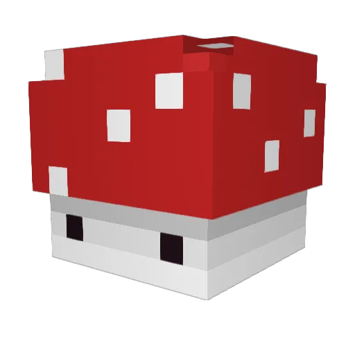 tapeunit Minecraft avatar head, 3D render