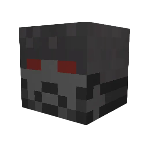tapeworm357 Minecraft avatar head, 3D render